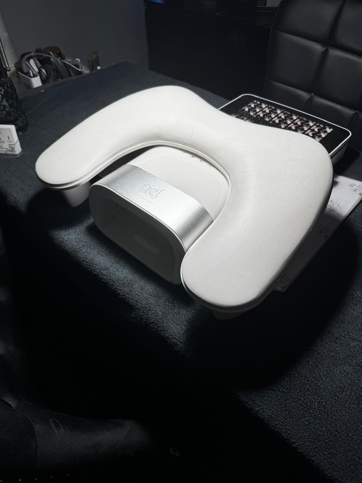 Gel nail lamp at Sarah Marie Nails & Beauty, York